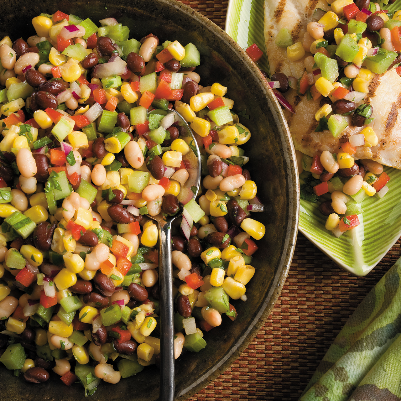 Two Bean and Corn Salad
