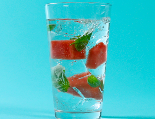 Watermelon & Basil Water